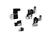 Direct acting solenoid valve